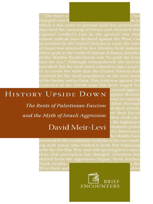 Title details for History Upside Down by David Meir-Levi - Available